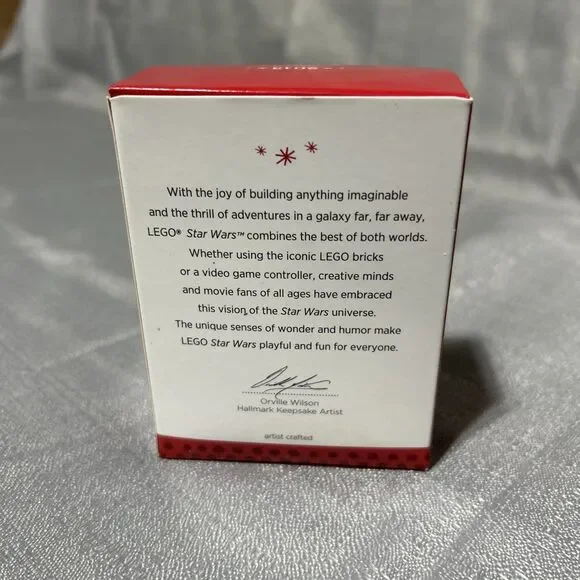 2013 Hallmark Keepsake Star Wars Lego Yoda Christmas Ornament - Picture 9 of 12